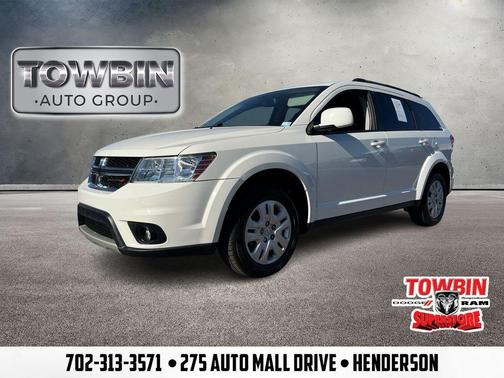 Vice White 2018 Dodge Journey SXT