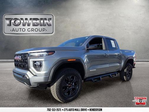 Silver 2025 GMC Canyon Elevation