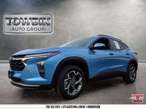 Marina Blue 2025 Chevrolet Trax LT