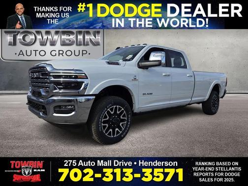 White 2026 RAM 3500 Limited