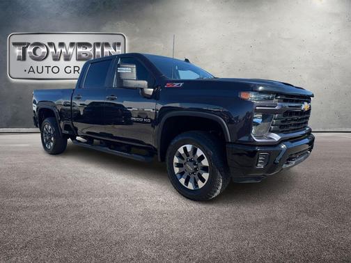 Dark Ash Metallic 2024 Chevrolet Silverado 2500 Custom