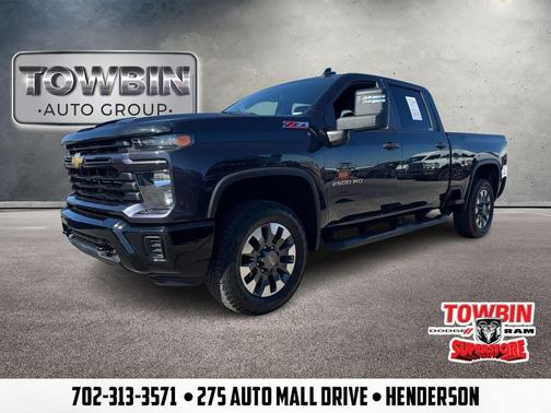 Dark Ash Metallic 2024 Chevrolet Silverado 2500 Custom