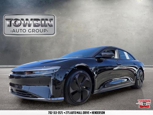 Infinite Black Metallic 2024 Lucid Air Touring