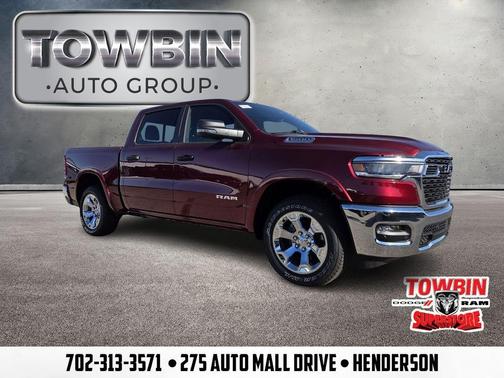 Delmonico Red Pearlcoat 2026 RAM 1500 Big Horn/Lone Star