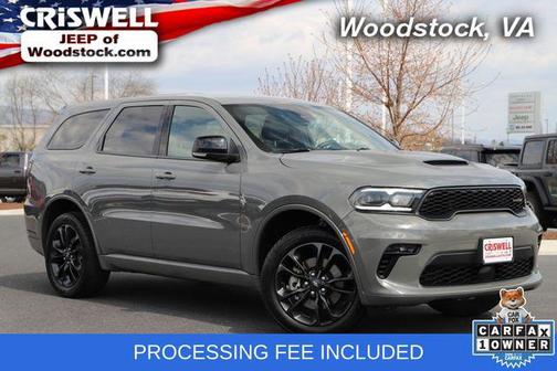 DB Black Clearcoat 2022 Dodge Durango GT Plus