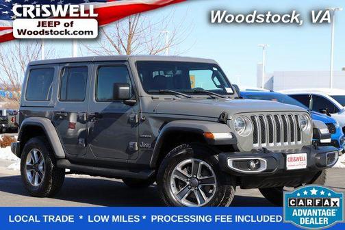 Sting-Gray Clearcoat 2018 Jeep Wrangler Unlimited Sahara