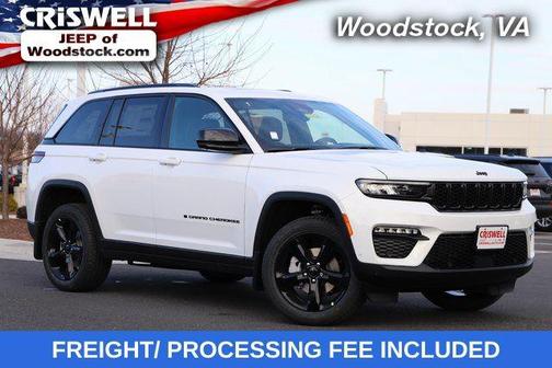 Bright White Clearcoat 2025 Jeep Grand Cherokee Limited