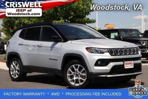 Silver Zynith Metallic Clearcoat 2025 Jeep Compass Limited