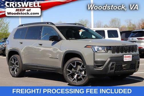Sting-Gray Clearcoat 2026 Jeep Cherokee Overland