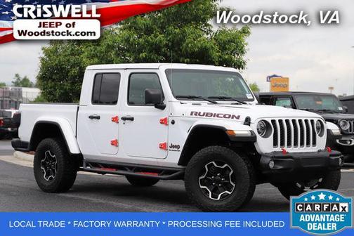 Bright White Clearcoat 2022 Jeep Gladiator Rubicon