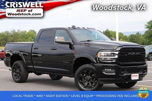 Diamond Black Crystal Pearlcoat 2022 RAM 2500 Laramie Crew Cab 4x4 6'4' Box