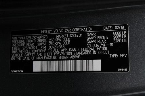 2019 Volvo XC90 T6 Inscription for sale in Groveport, OH - image 39