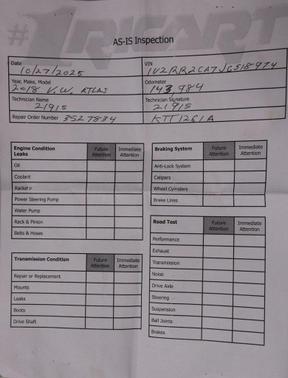 2018 Volkswagen Atlas 3.6L SEL