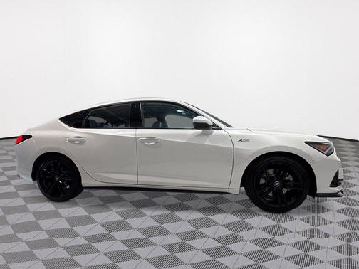 Platinum White Pearl 2026 Acura Integra FWD A-Spec with Technology