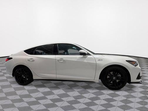 Platinum White Pearl 2026 Acura Integra FWD A-Spec with Technology