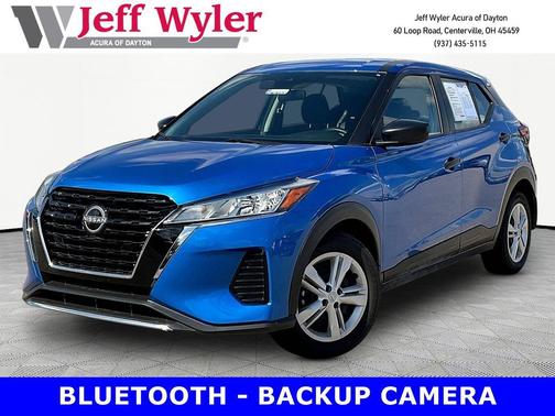 Electric Blue Metallic 2024 Nissan Kicks S