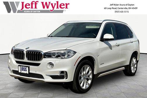 White Metallic 2015 BMW X5 xDrive35i