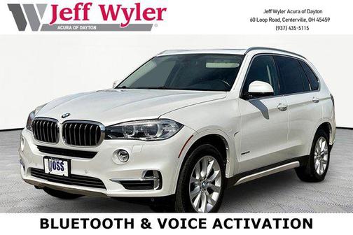 White Metallic 2015 BMW X5 xDrive35i