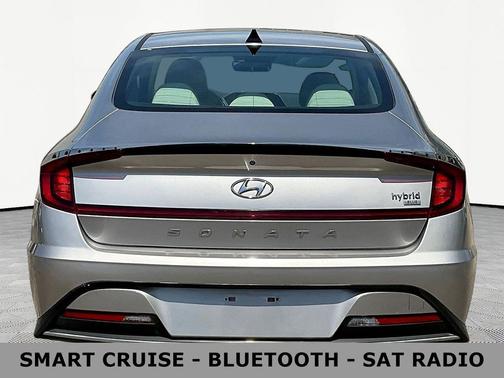 Shimmering Silver 2021 Hyundai SONATA Blue