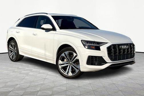 Glacier White Metallic 2019 Audi Q8 3.0T Premium