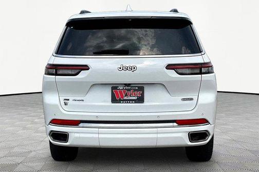 Bright White Clearcoat 2022 Jeep Grand Cherokee L Overland