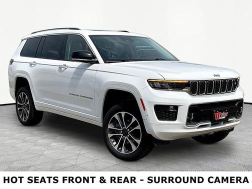Bright White Clearcoat 2022 Jeep Grand Cherokee L Overland