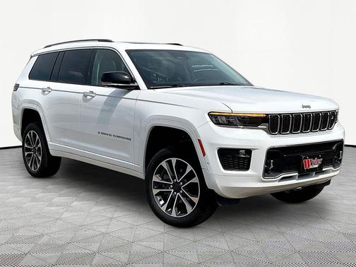 Bright White Clearcoat 2022 Jeep Grand Cherokee L Overland