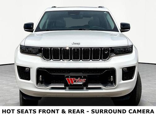 Bright White Clearcoat 2022 Jeep Grand Cherokee L Overland