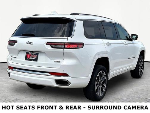 Bright White Clearcoat 2022 Jeep Grand Cherokee L Overland