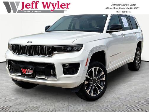 Bright White Clearcoat 2022 Jeep Grand Cherokee L Overland