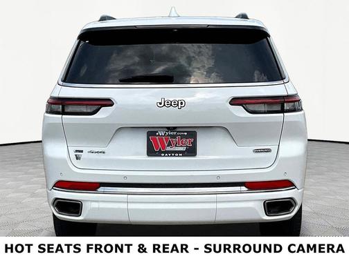Bright White Clearcoat 2022 Jeep Grand Cherokee L Overland