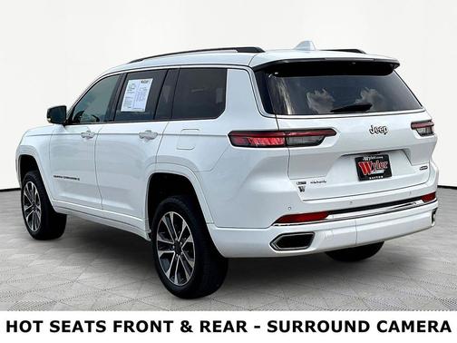 Bright White Clearcoat 2022 Jeep Grand Cherokee L Overland