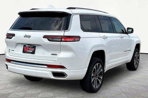 Bright White Clearcoat 2022 Jeep Grand Cherokee L Overland