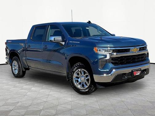 Lakeshore Blue Metallic 2024 Chevrolet Silverado 1500 LT
