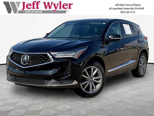 Majestic Black Pearl 2023 Acura RDX Technology Package