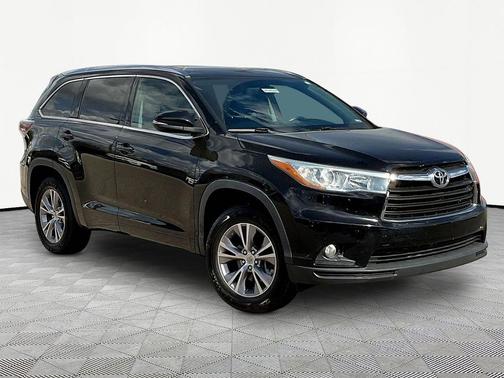 Attitude Black Metallic 2015 Toyota Highlander XLE