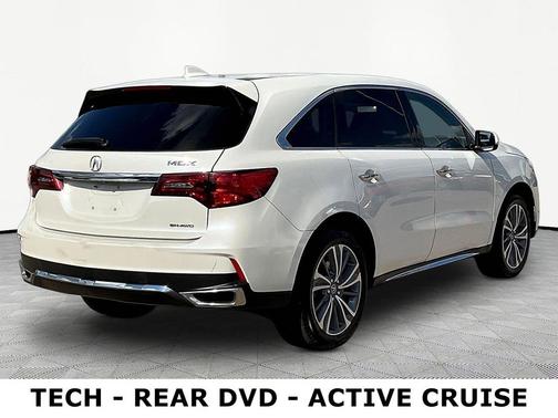 White Diamond Pearl 2018 Acura MDX 3.5L w/Technology Package