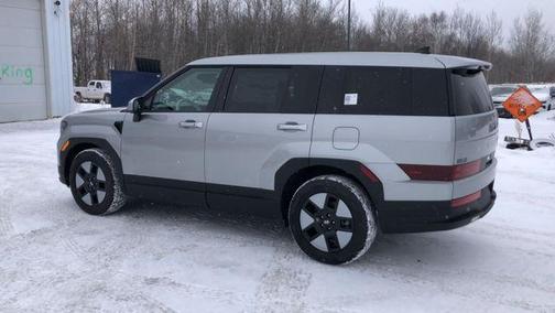 Shimmering Silver 2026 Hyundai SANTA FE HEV SE