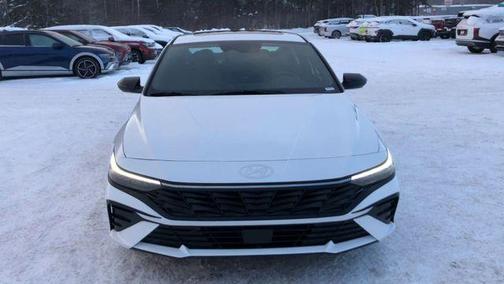 Serenity White Pearl 2026 Hyundai ELANTRA SEL SPORT PREMIUM