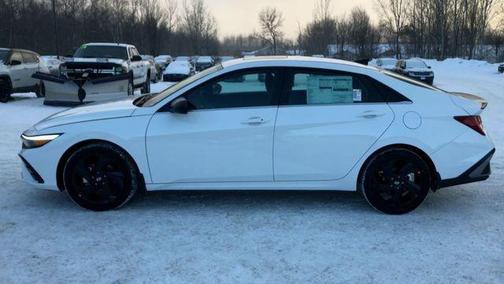 Serenity White Pearl 2026 Hyundai ELANTRA SEL SPORT PREMIUM