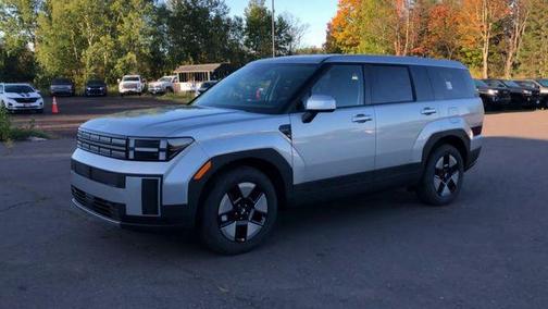 Shimmering Silver 2026 Hyundai SANTA FE HEV SE