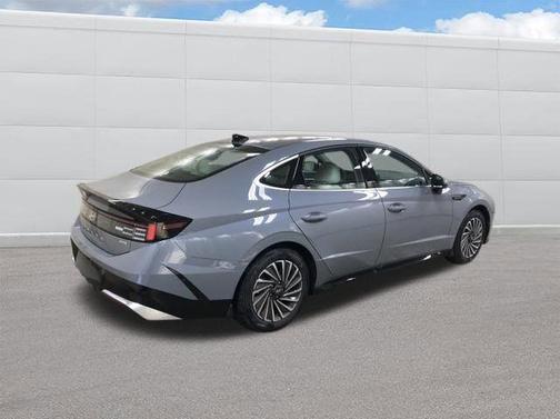Blue 2025 Hyundai SONATA Hybrid SEL