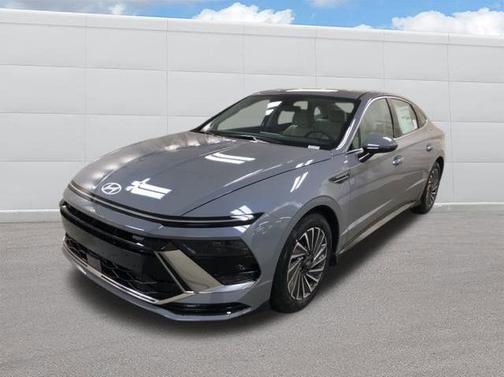 Blue 2025 Hyundai SONATA Hybrid SEL