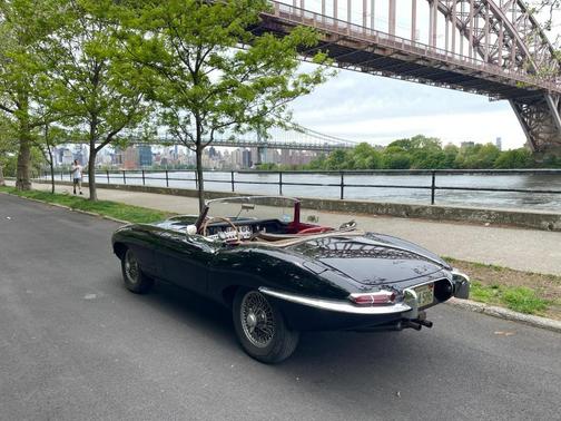 Black 1961 Jaguar XKE Base
