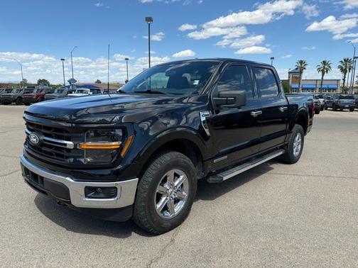 AGATE BLACK METALLIC 2024 Ford F-150 XLT