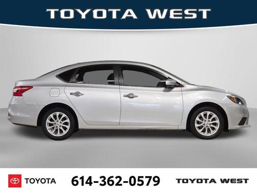 Brilliant Silver Metallic 2019 Nissan Sentra SV