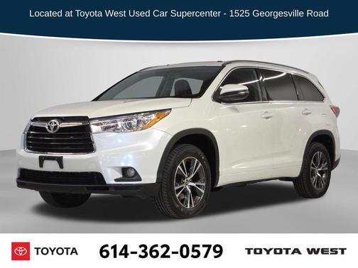 Blizzard Pearl 2016 Toyota Highlander XLE