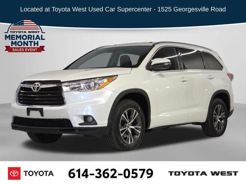 Blizzard Pearl 2016 Toyota Highlander XLE