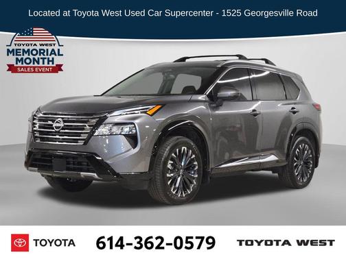 Gun Metallic 2025 Nissan Rogue Platinum