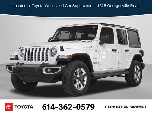 Bright White Clearcoat 2022 Jeep Wrangler Unlimited Sahara